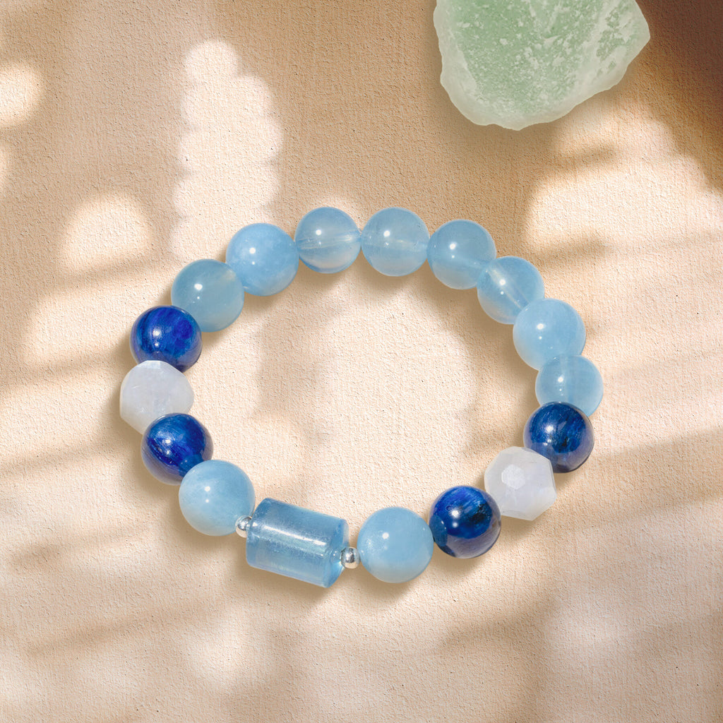 Throat Chakra Aquamarine Bracelet 994037