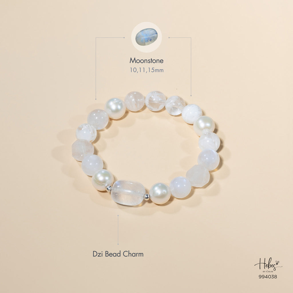 Crown Chakra Moonstone Bracelet 994038