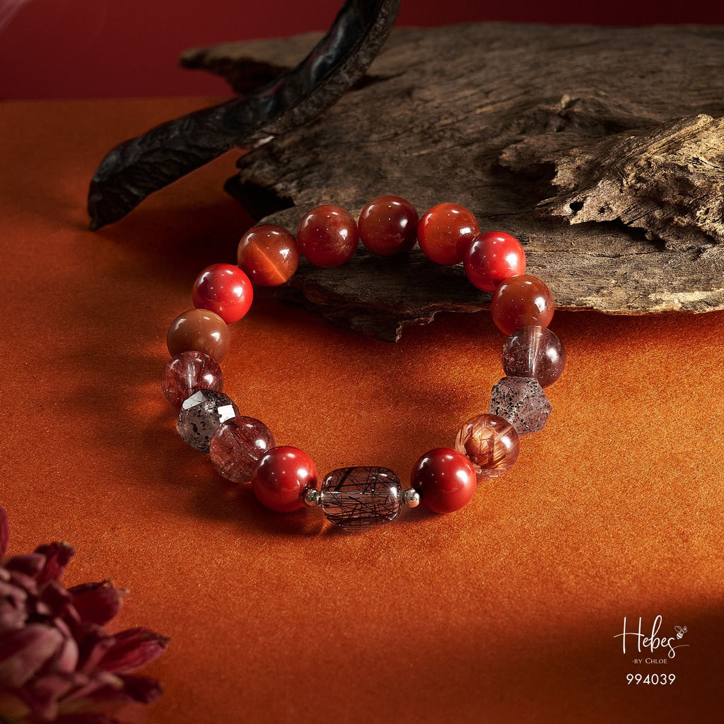Root Chakra Red Tiger Eye Bracelet 994039