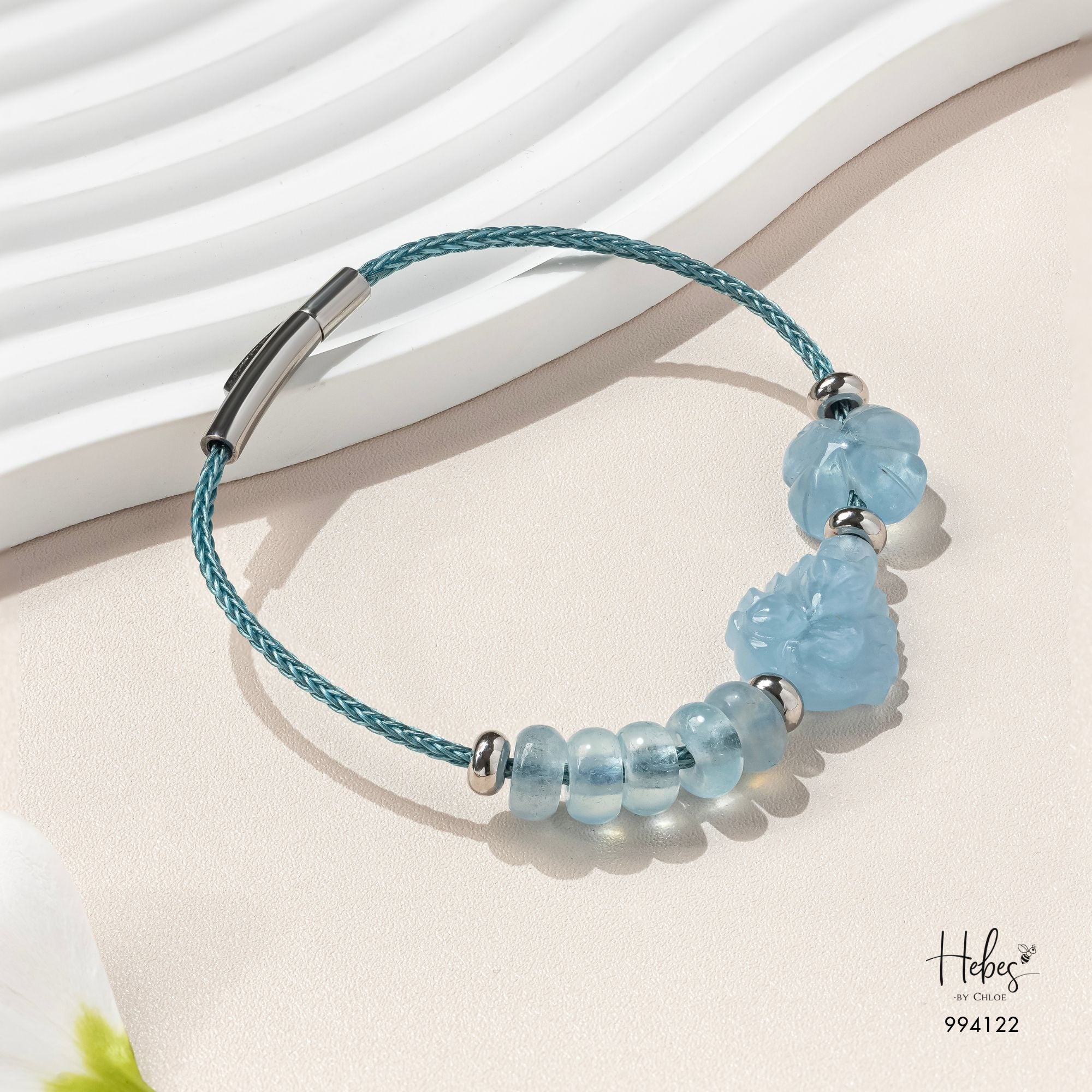 Five Fortunes Aquamarine Bracelet 994122