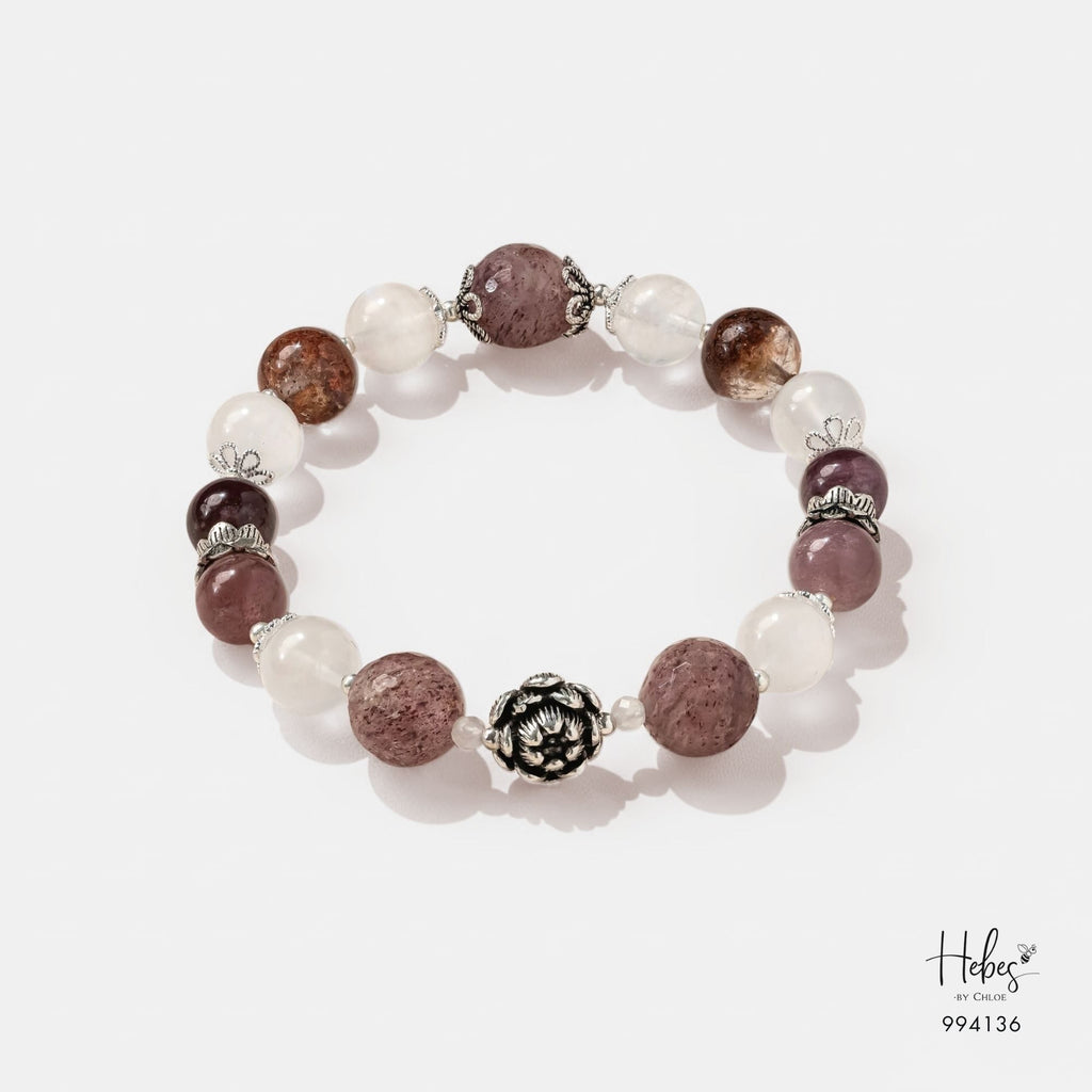 Red Strawberry Quart Bracelet 994136