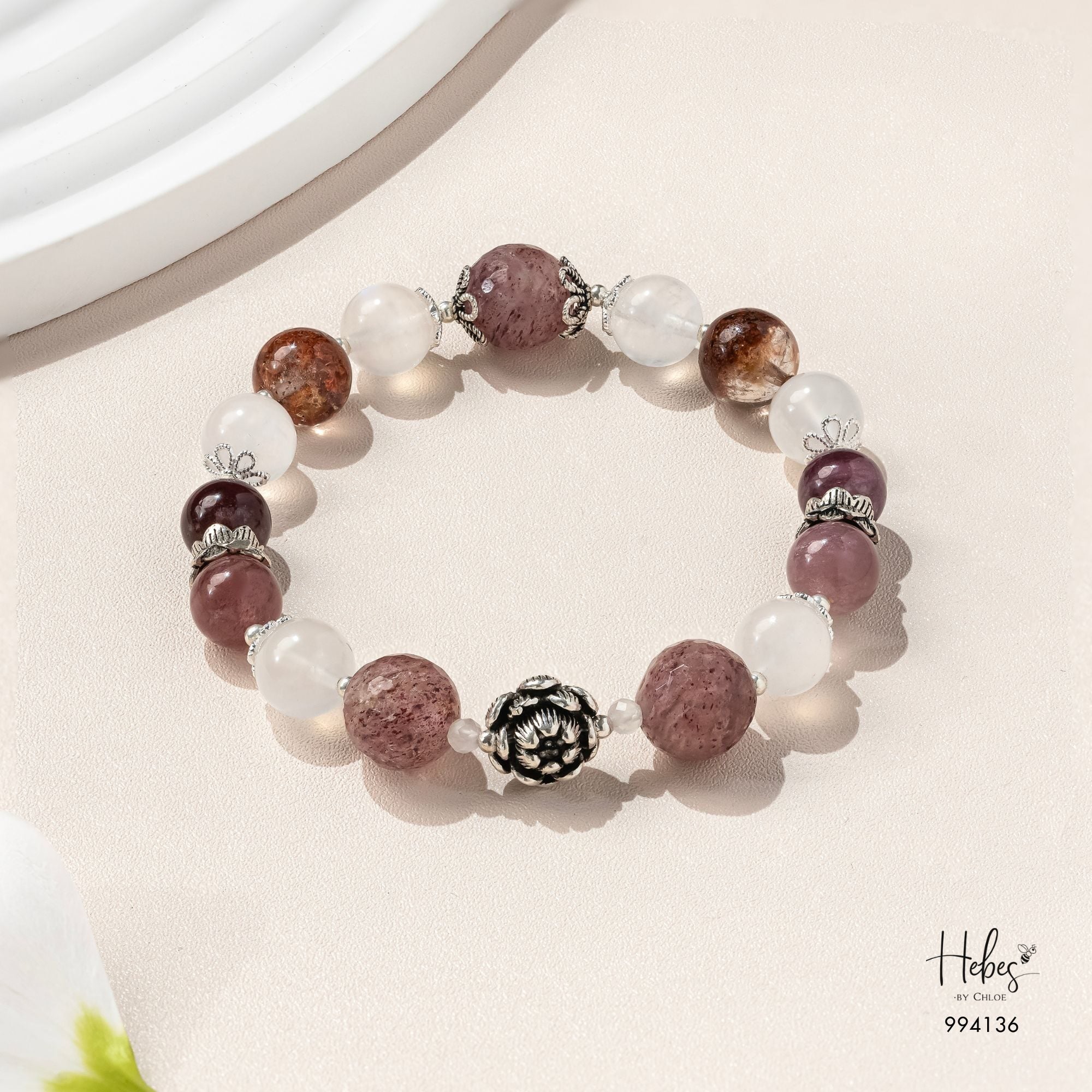 Red Strawberry Quart Bracelet 994136