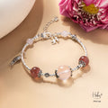 Rose Quartz Angle Wing Bracelet 994144