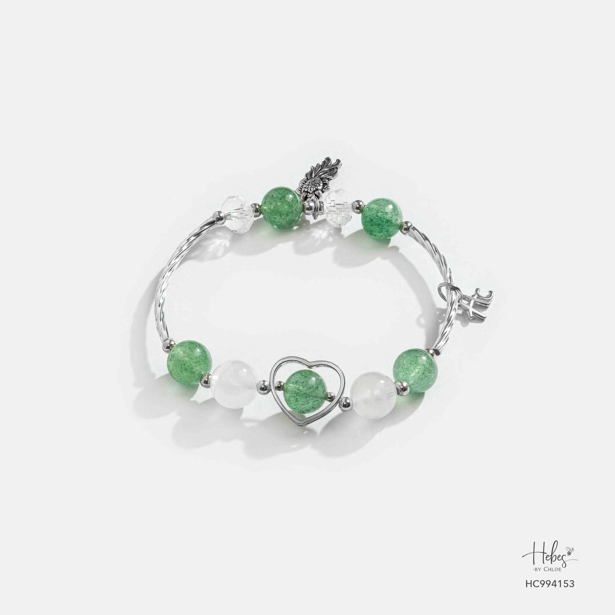 Ever Peace Green Strawberry Bracelet 994153