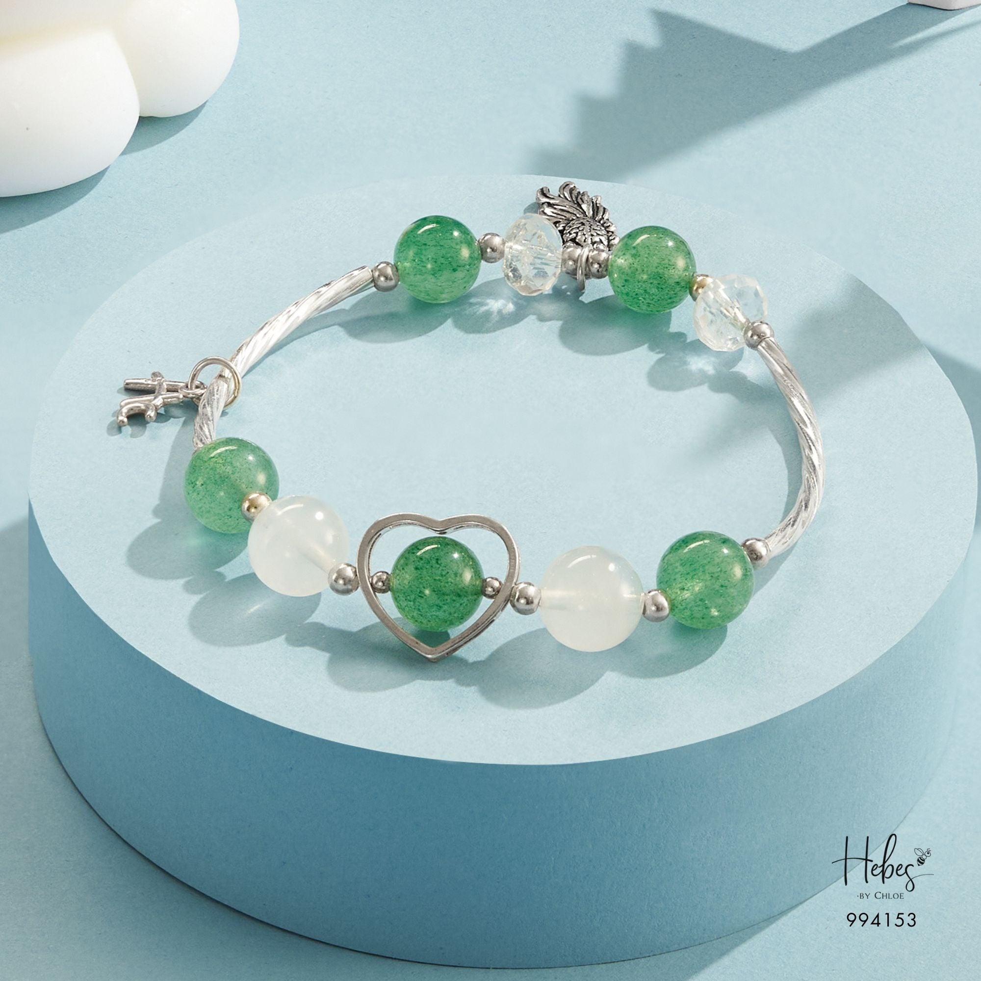 Ever Peace Green Strawberry Bracelet 994153