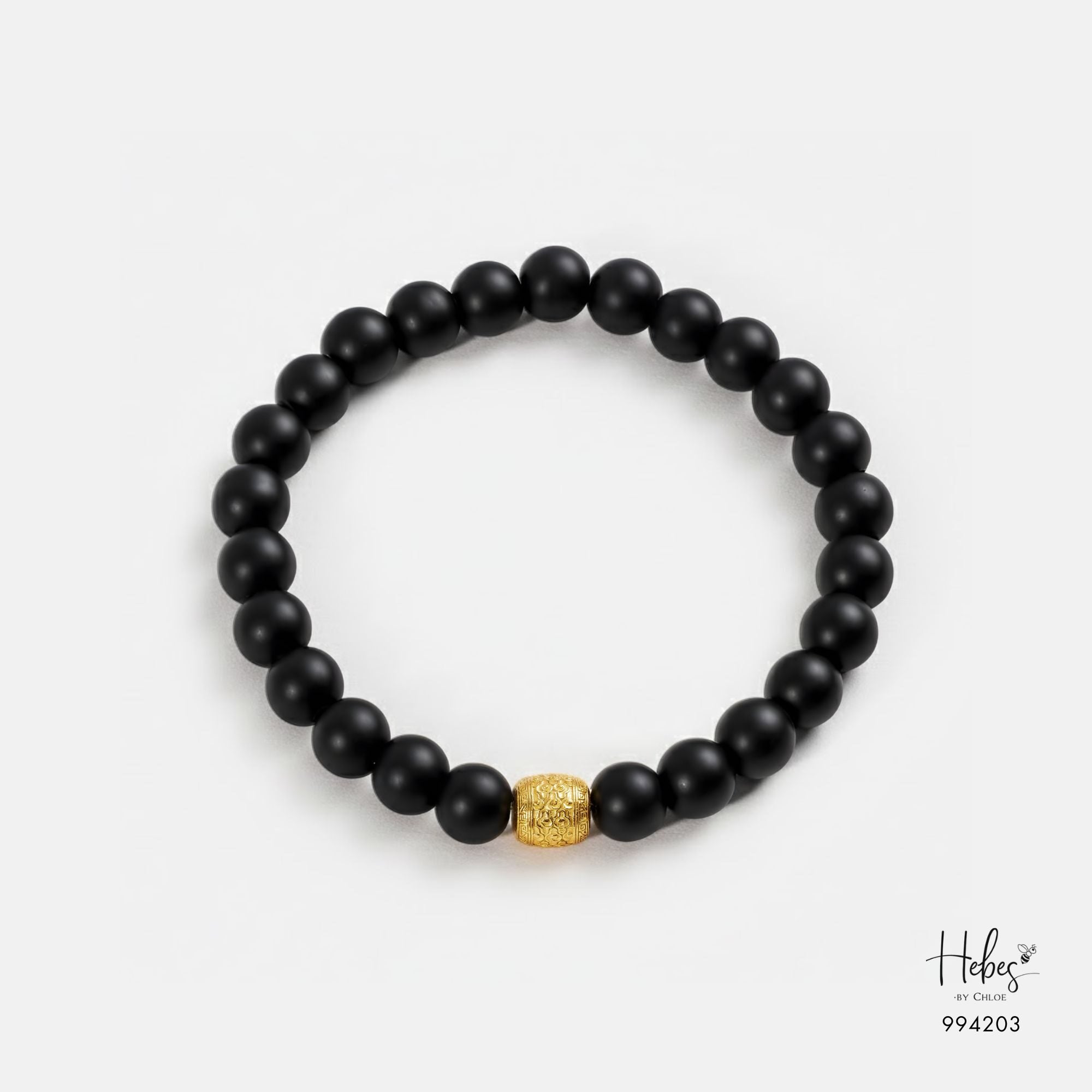 The Emperor Black Matte Gold Lu Feng Bracelet 994203