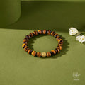 The Emperor Yellow Tiger Eye Gold Lu Feng Bracelet 994208