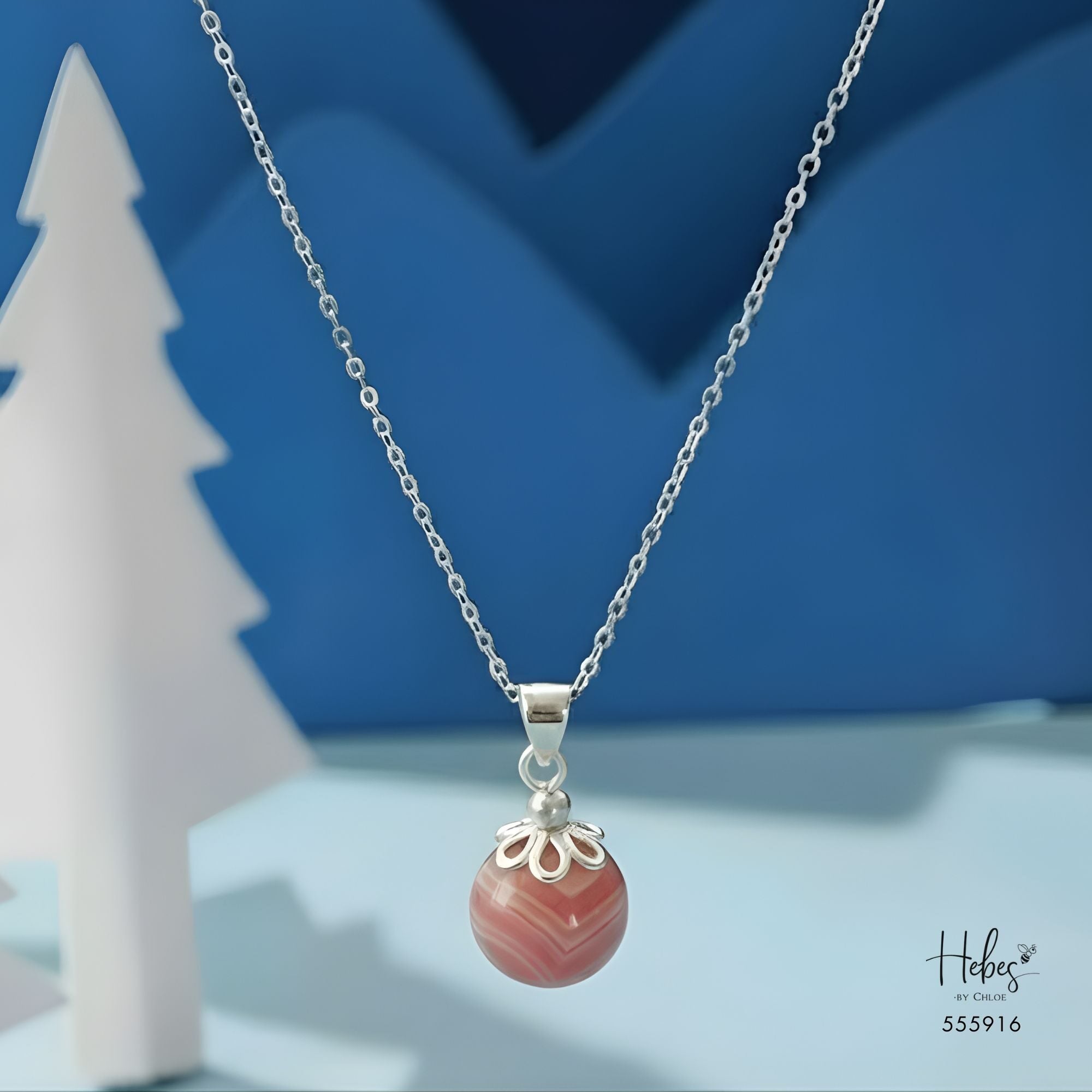 Starlit Rhodochrosite Necklace 555916