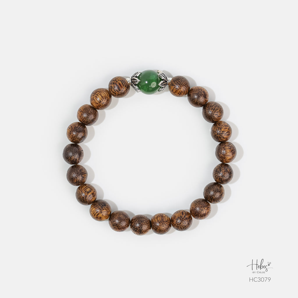 Vietnamese Agarwood Jade Bracelet HC3079