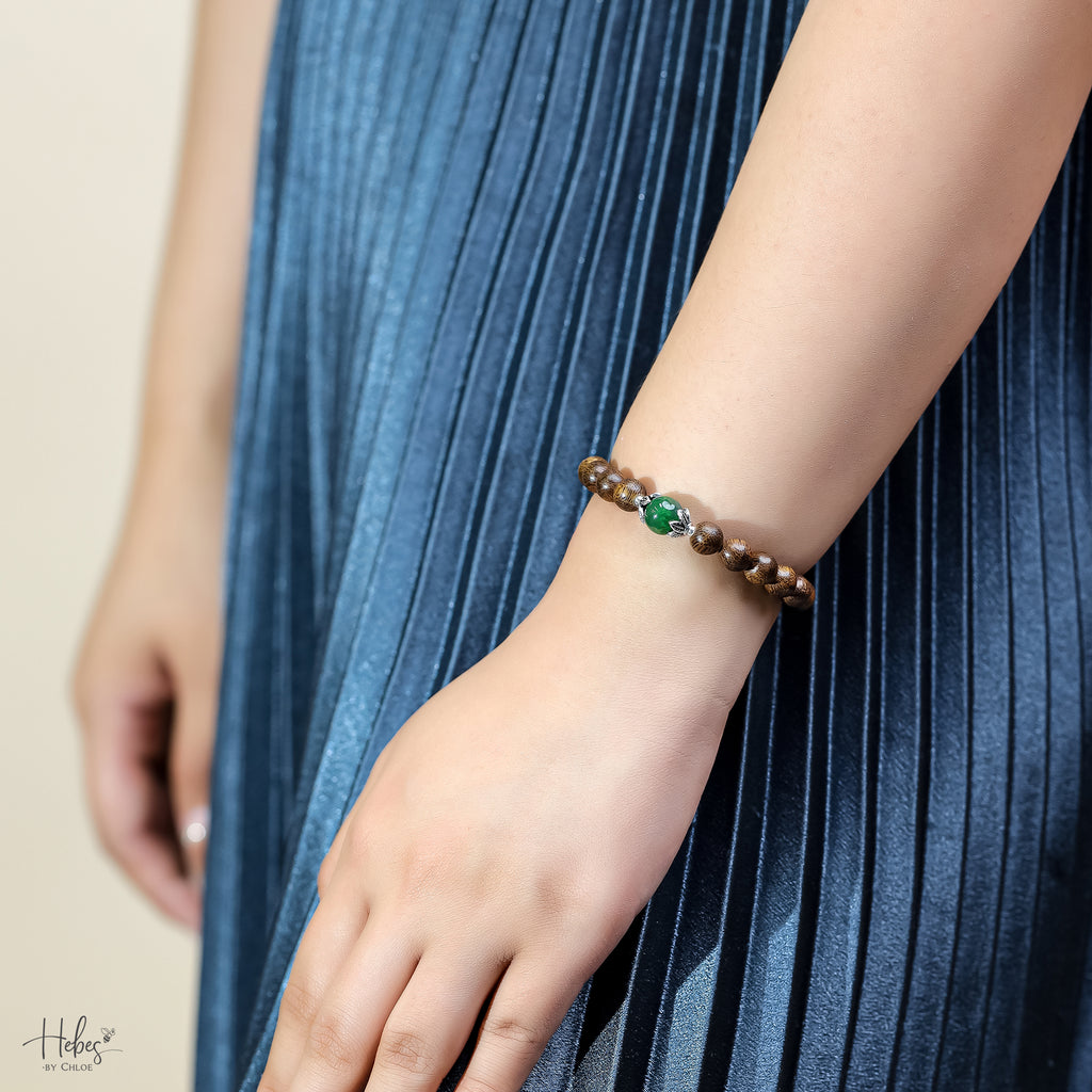 Vietnamese Agarwood Jade Bracelet HC3079