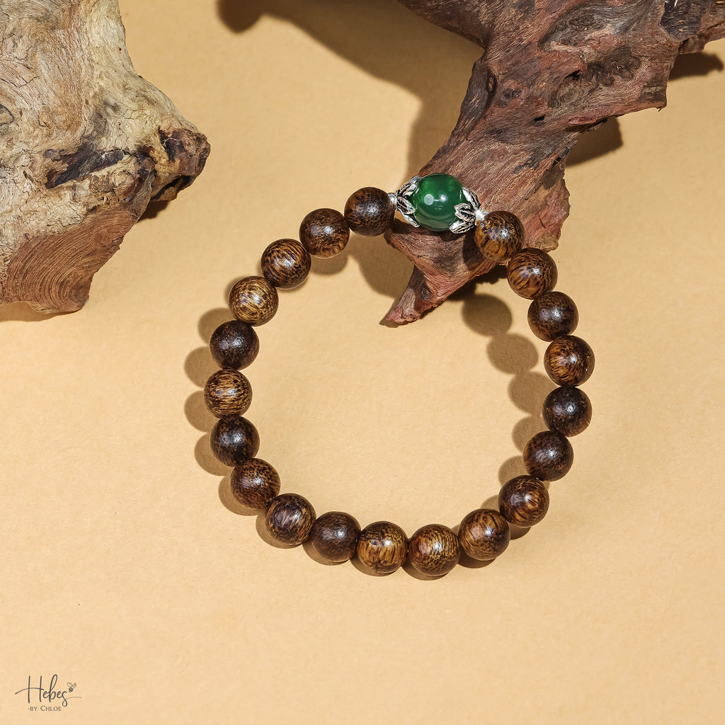 Vietnamese Agarwood Jade Bracelet HC3079