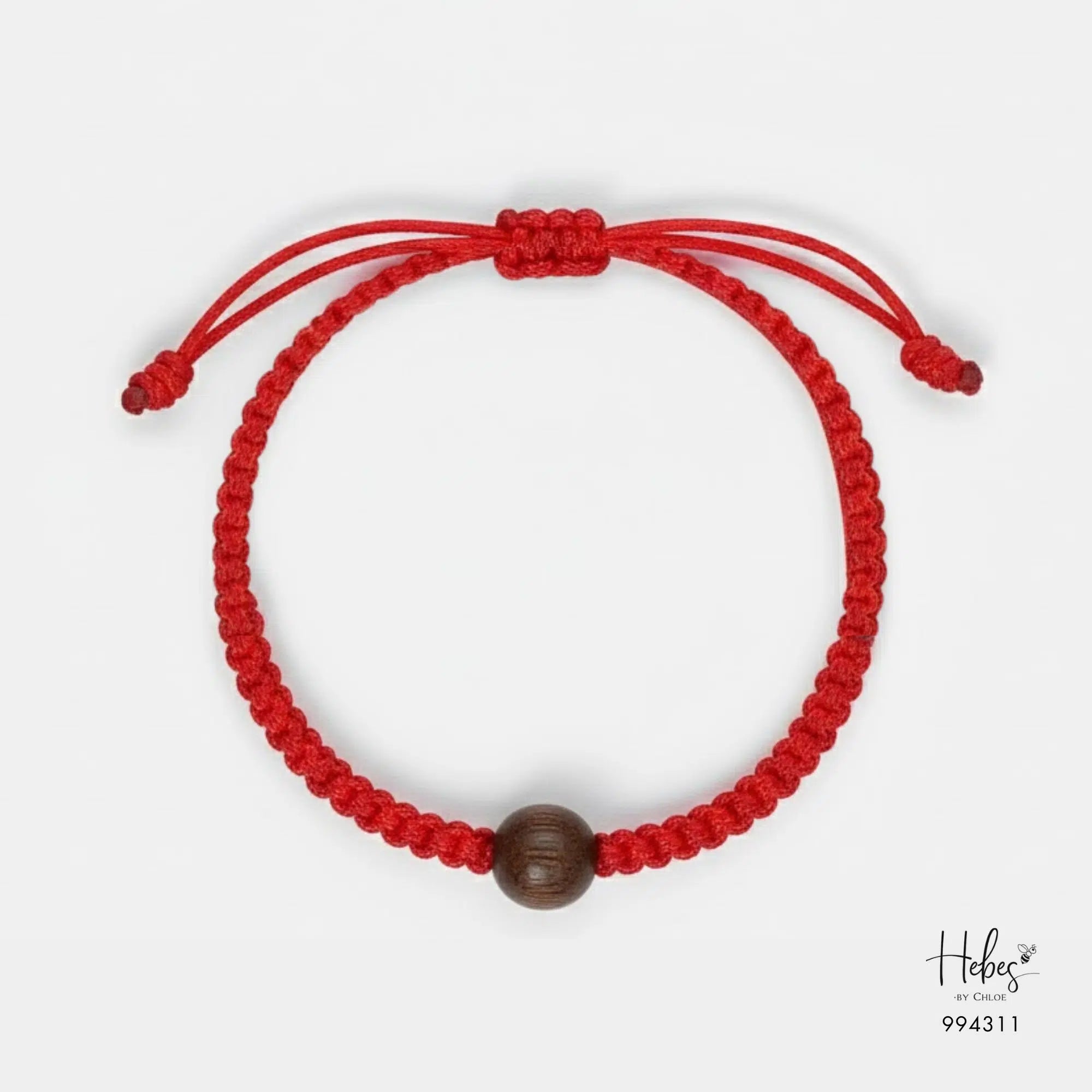 Mantra Red String mix Agarwood Bead Bracelet 994311