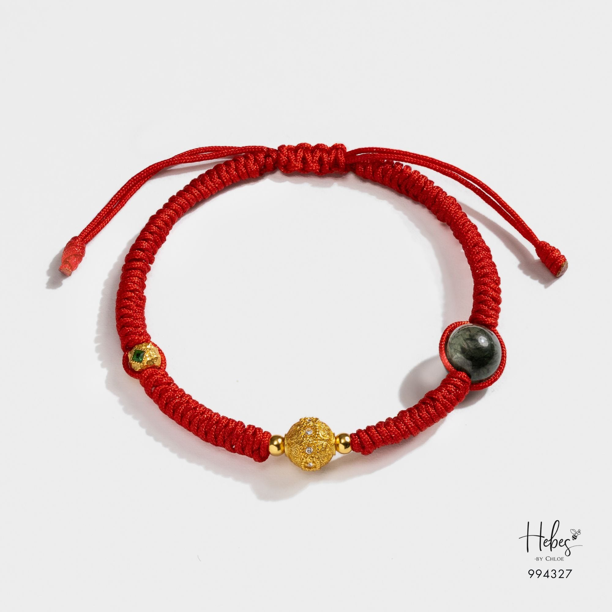 Mantra Green Rutilated Blessing Bracelet 994327