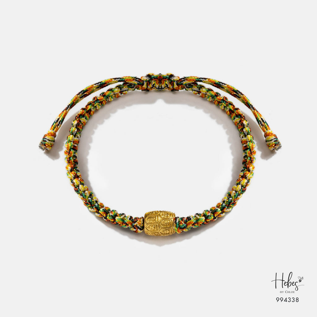 Mantra Golden Sutra Charm Bracelet (For Him) 994338