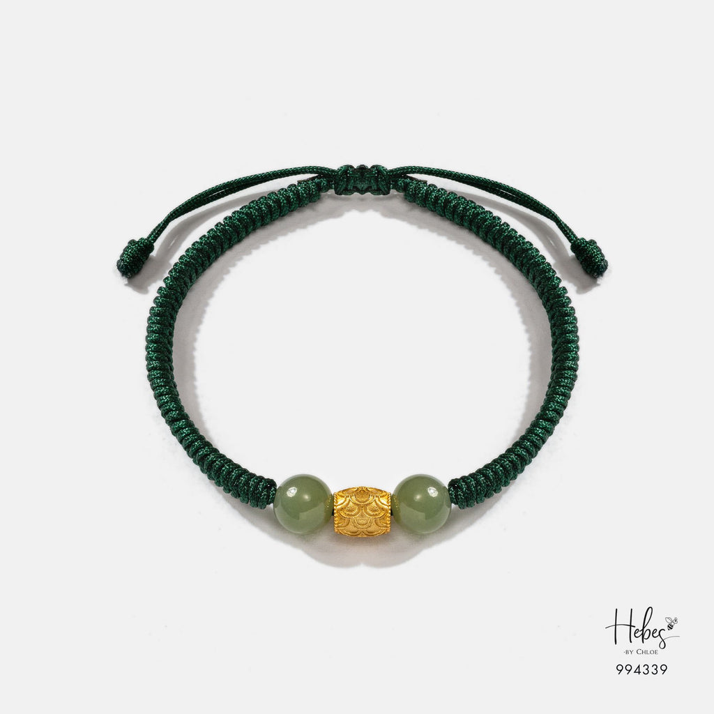 Mantra Nephrite Prosperity Bracelet 994339