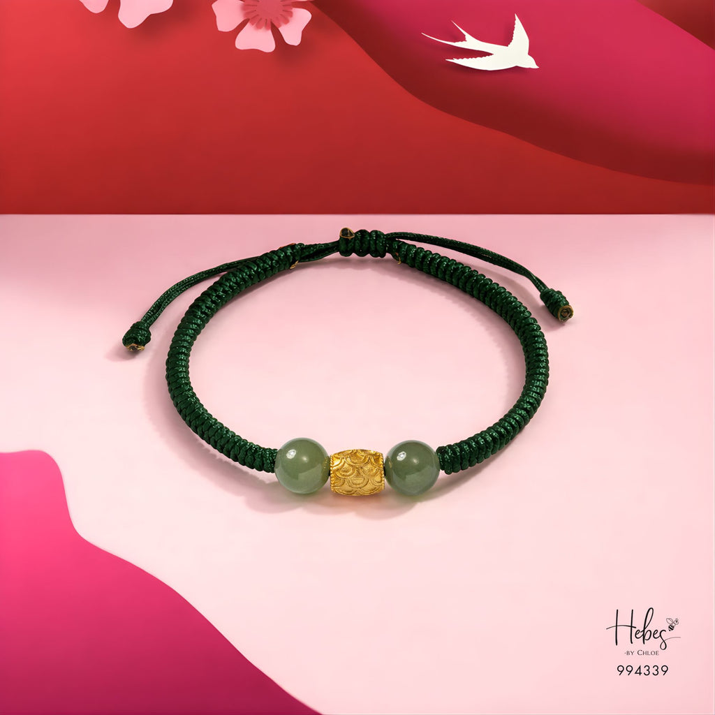 Mantra Nephrite Prosperity Bracelet 994339