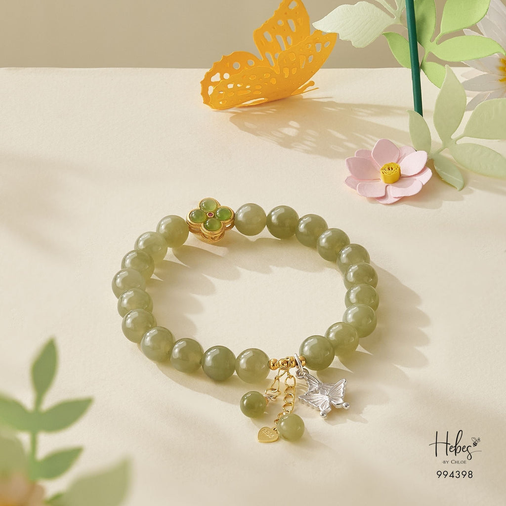 Green Nephrite Sovereign Flow Bracelet 994398