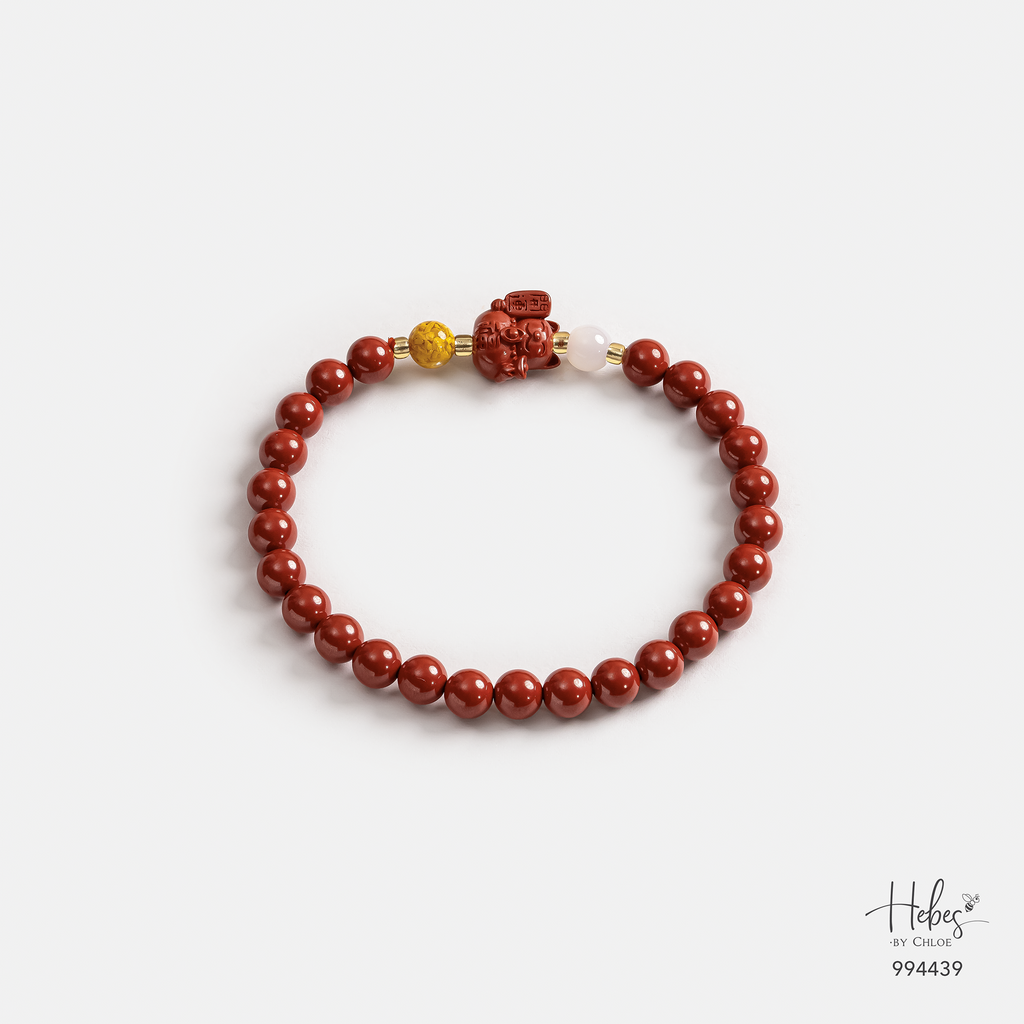 Cinnabar Lucky Cat Bracelet 994439