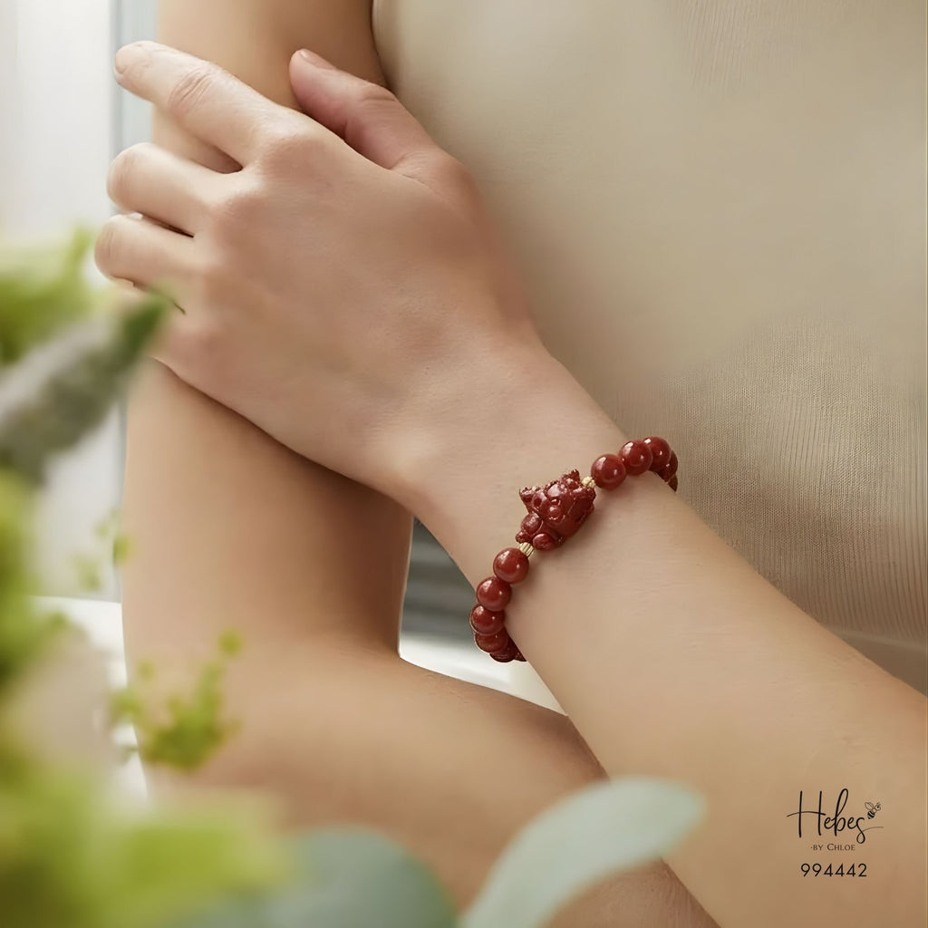 Cinnabar Dragon Guardian Bracelet 994442
