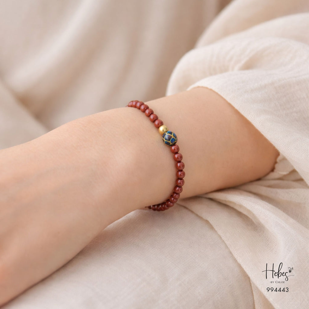 Cinnabar Lotus Harmony Bracelet 994443