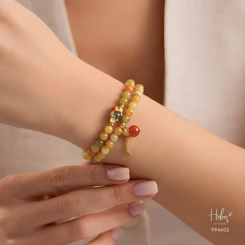 Gliding Bounty Jade Bracelet 994602