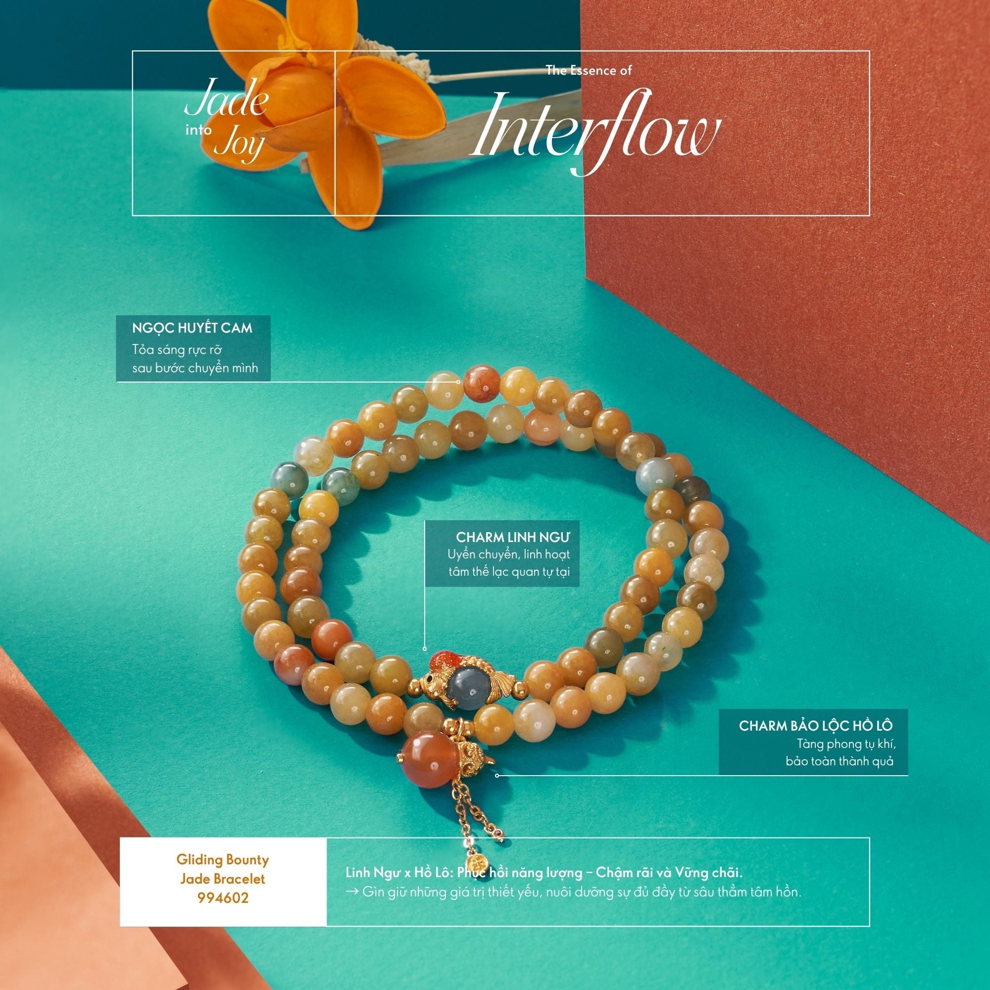 Gliding Bounty Jade Bracelet 994602