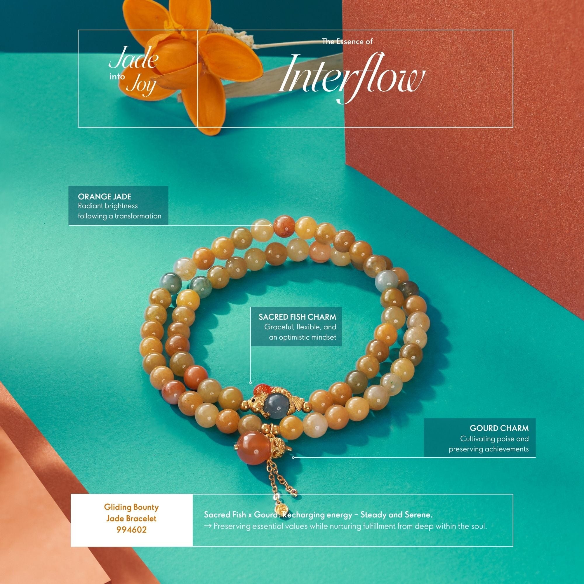 Gliding Bounty Jade Bracelet 994602