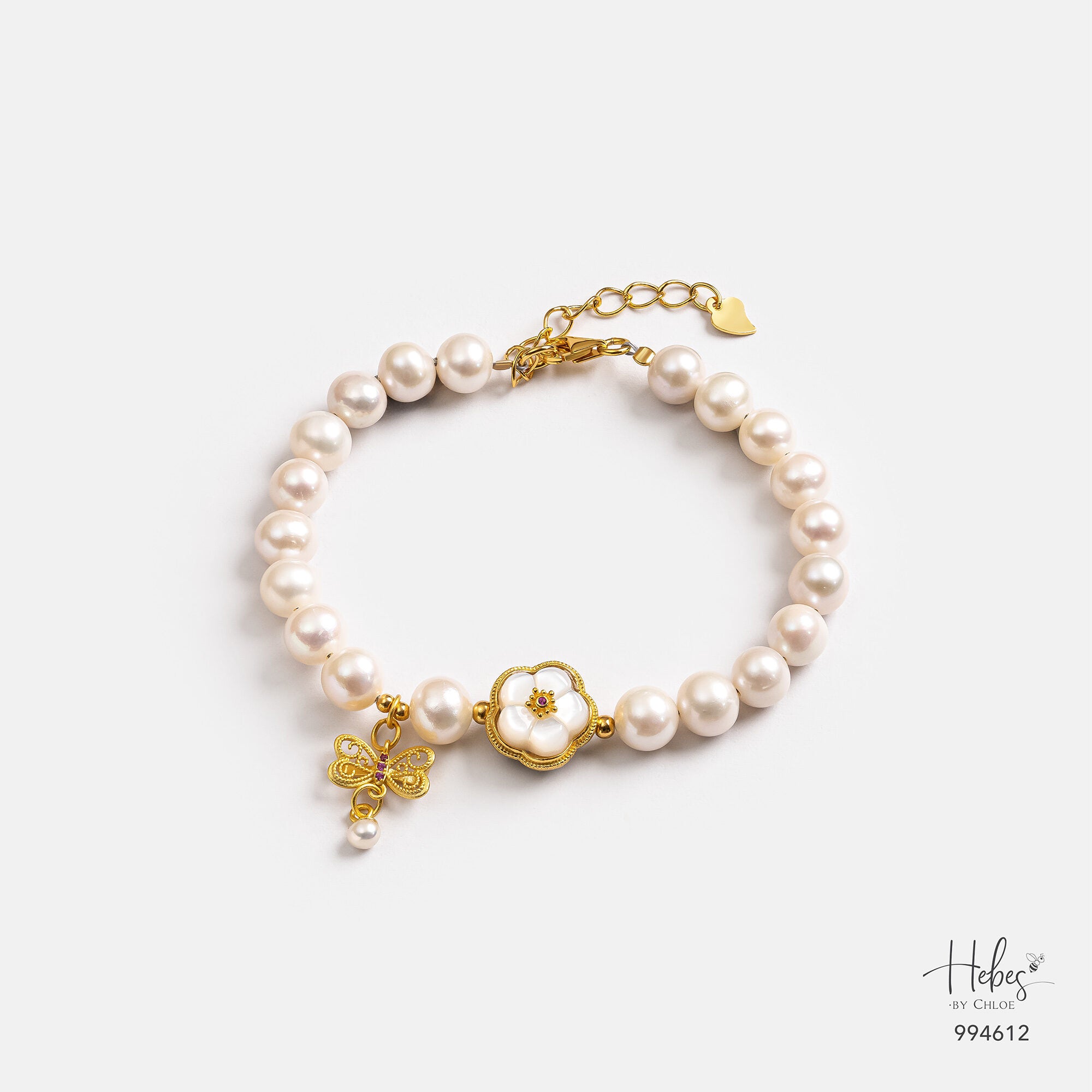 Ethereal Radiance Pearl Bracelet 994612