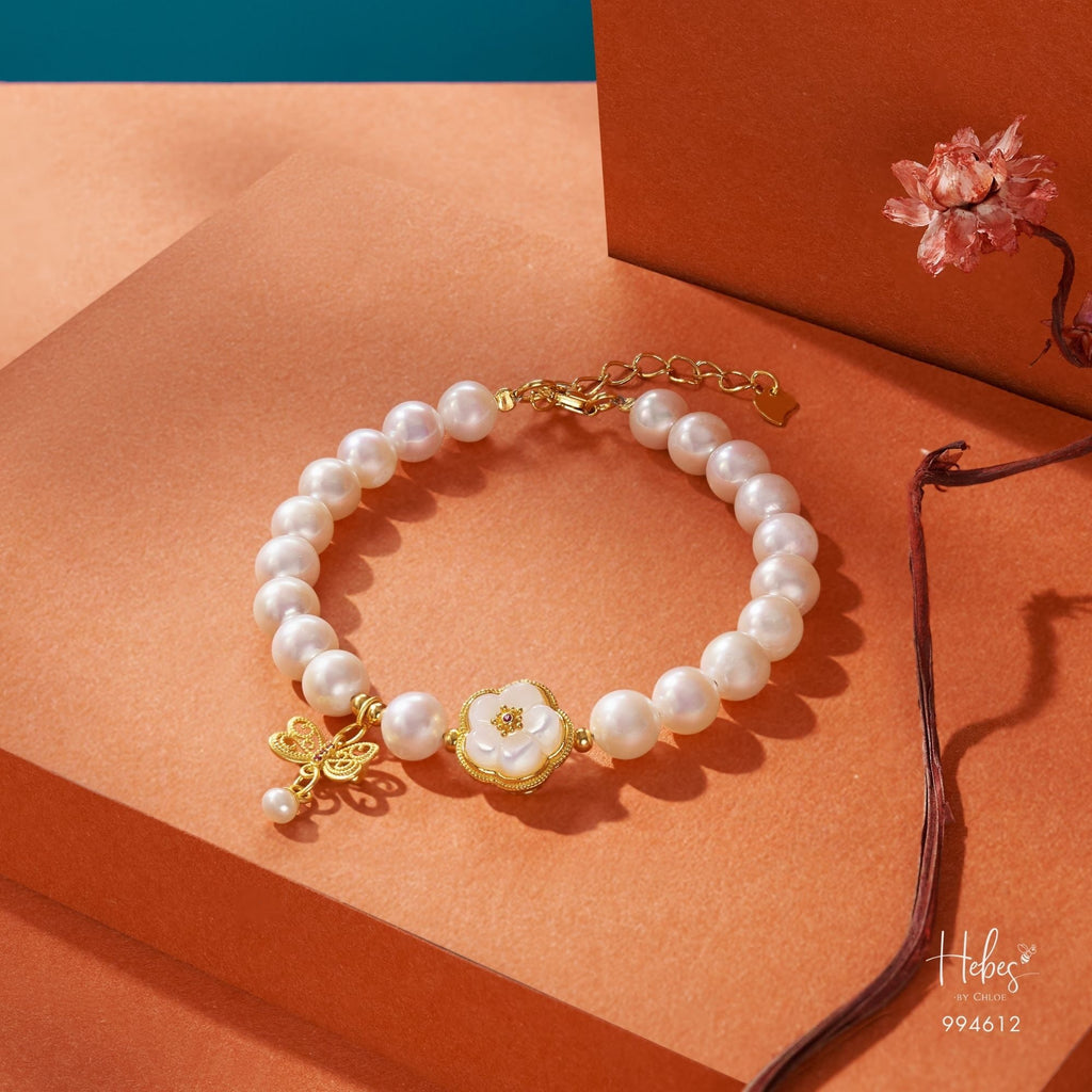 Ethereal Radiance Pearl Bracelet 994612