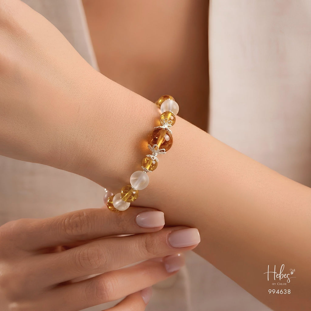 Elysian Flutter Amber Bracelet 994638