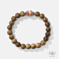 Vietnamese Agarwood Rhodochrosite Bracelet HC2359